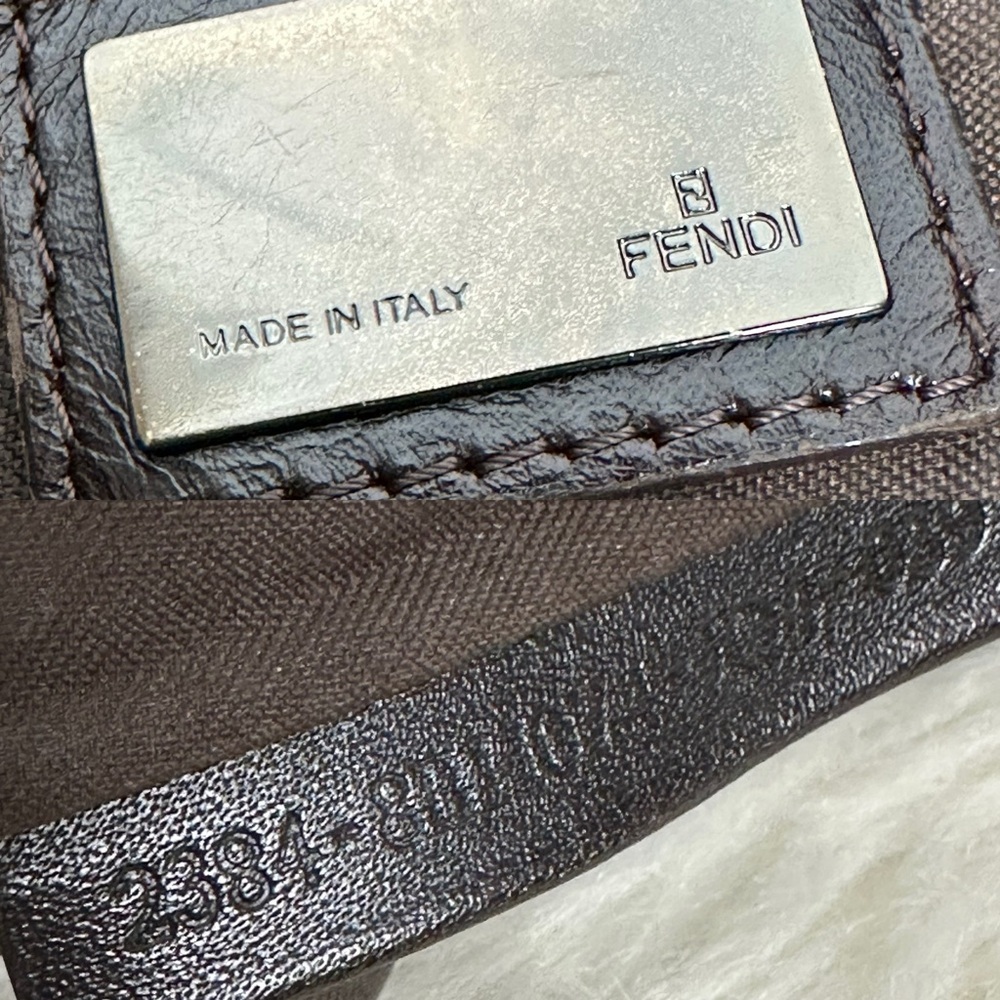 💯 Authentic Fendi Monogram Brown Tote Bag🍀 - Picture 12 of 16